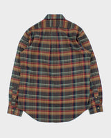 Vintage Ralph Lauren Plaid Long Sleeve Shirt - M