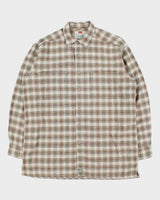 Vintage 1996 Levi's Made In USA Plaid Long Sleeve Flannel Shirt - M