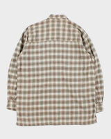 Vintage 1996 Levi's Made In USA Plaid Long Sleeve Flannel Shirt - M