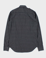 Vintage SS2006 Y2K Dior 'Heidi Slimane' Japanese Exclusive Tartan Epaulette Long Sleeve Shirt - L