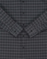 Vintage SS2006 Y2K Dior 'Heidi Slimane' Japanese Exclusive Tartan Epaulette Long Sleeve Shirt - L