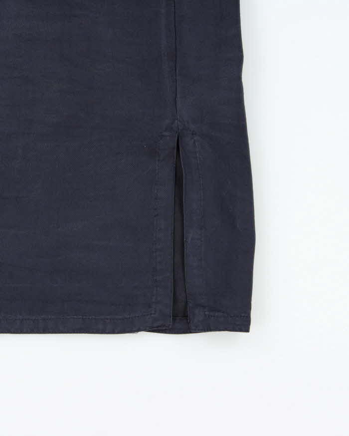 Vintage 1990s Gianni Versace Heavyweight Wool Blend Long Sleeve Oversized Shirt - M