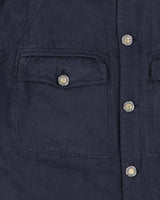 Vintage 1990s Gianni Versace Heavyweight Wool Blend Long Sleeve Oversized Shirt - M