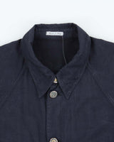 Vintage 1990s Gianni Versace Heavyweight Wool Blend Long Sleeve Oversized Shirt - M