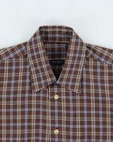 Vintage Y2K 00s Burberry Nova Check Made In USA Long Sleeve Shirt - S