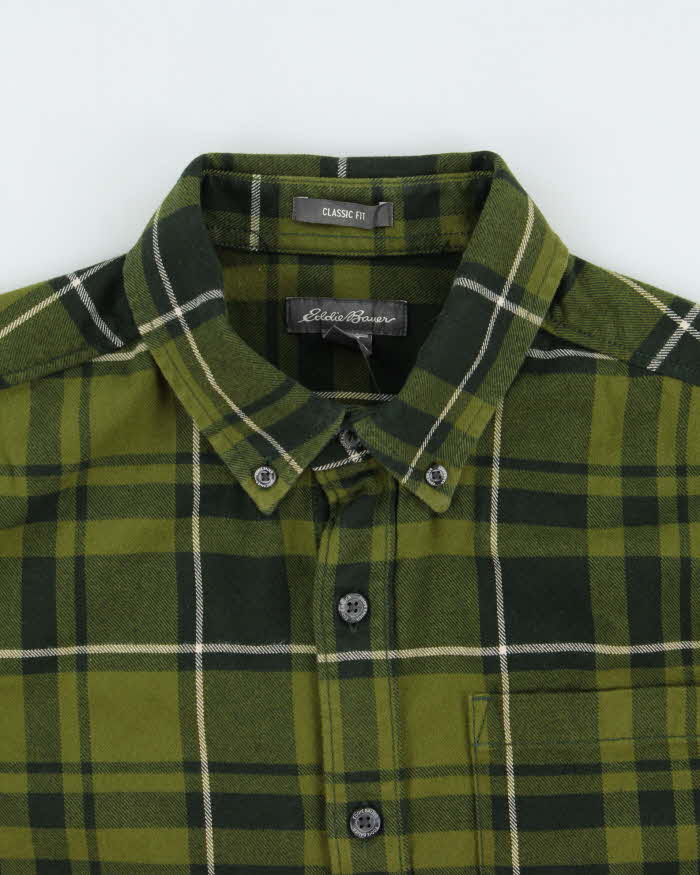 Vintage Eddie Bauer Oversized Flannel Shirt - S