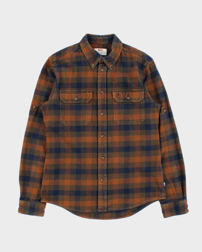 Vintage Fjall Raven Slim Fit Flannel Shirt - M