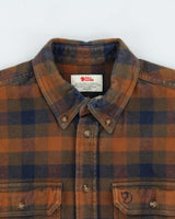 Vintage Fjall Raven Slim Fit Flannel Shirt - M