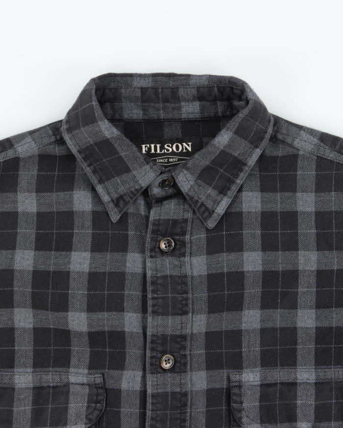 Vintage 00s Filson Plaid Long Sleeve Flannel Shirt - XS