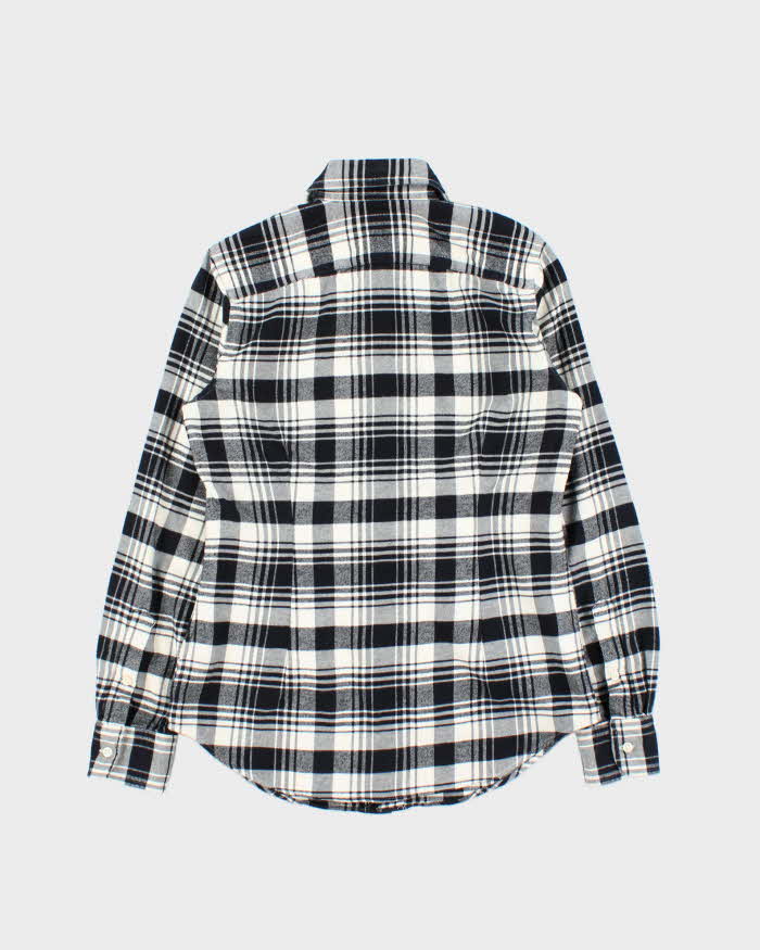 Vintage Polo Ralph Lauren Custom Fit Long Sleeve Plaid Flannel Shirt - S