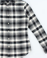 Vintage Polo Ralph Lauren Custom Fit Long Sleeve Plaid Flannel Shirt - S
