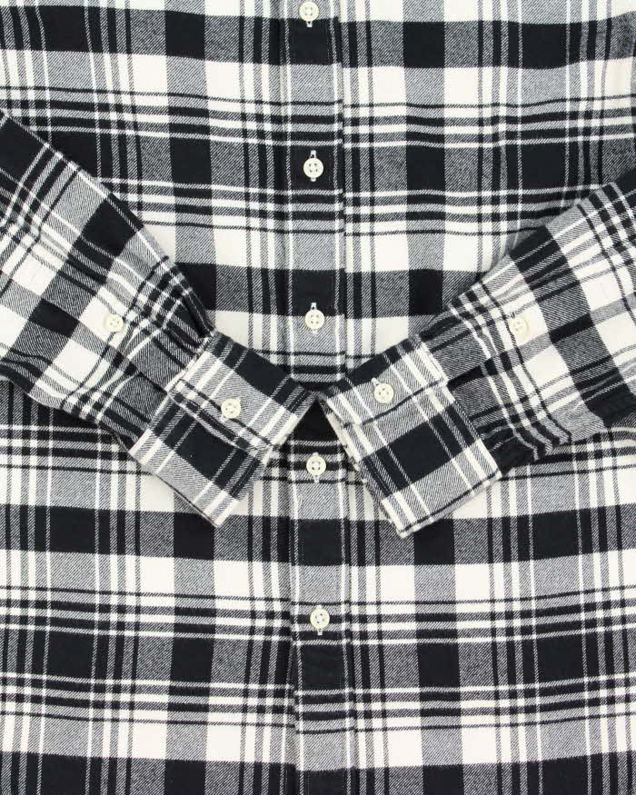 Vintage Polo Ralph Lauren Custom Fit Long Sleeve Plaid Flannel Shirt - S