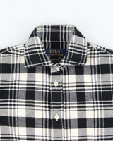 Vintage Polo Ralph Lauren Custom Fit Long Sleeve Plaid Flannel Shirt - S