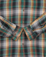 Vintage 1970s Arrow 'Hunter Checks' Long Sleeve Plaid Flannel Shirt - XL