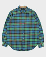 Vintage Y2K 00s Ralph Lauren Heavyweight Plaid Long Sleeve Shirt - L