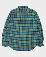 Vintage Y2K 00s Ralph Lauren Heavyweight Plaid Long Sleeve Shirt - L