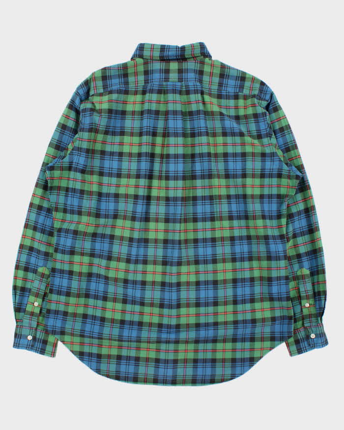 Vintage Y2K 00s Ralph Lauren Heavyweight Plaid Long Sleeve Shirt - L