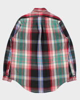 Vintage 1990s Ralph Lauren Heavyweight Plaid Long Sleeve Shirt - L