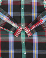 Vintage 1990s Ralph Lauren Heavyweight Plaid Long Sleeve Shirt - L