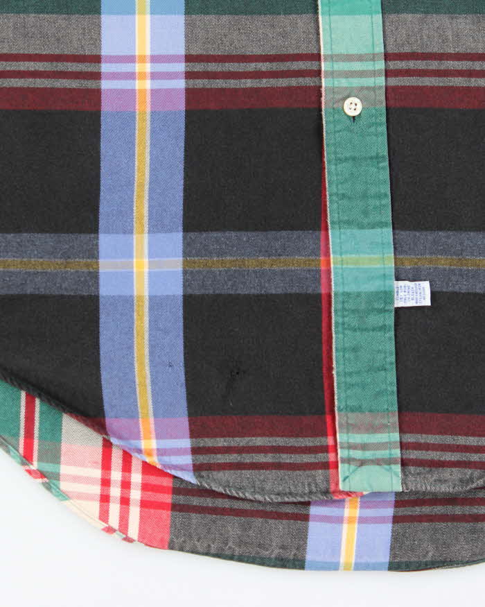 Vintage 1990s Ralph Lauren Heavyweight Plaid Long Sleeve Shirt - L