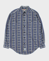 Vintage 1997 Levi's Plaid Striped Long Sleeve Shirt - M