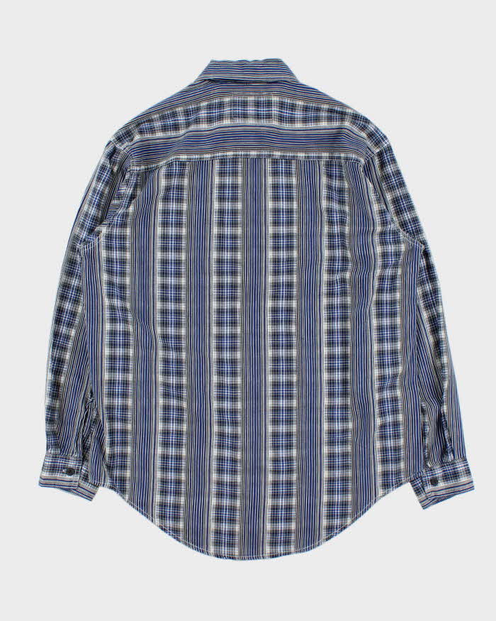 Vintage 1997 Levi's Plaid Striped Long Sleeve Shirt - M