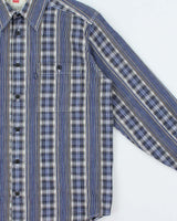 Vintage 1997 Levi's Plaid Striped Long Sleeve Shirt - M