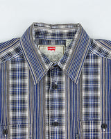 Vintage 1997 Levi's Plaid Striped Long Sleeve Shirt - M