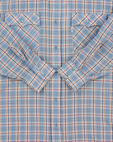 Vintage 1980s Levi's White Tab Snap Button Made In USA Plaid Long Sleeve Western Shirt - M