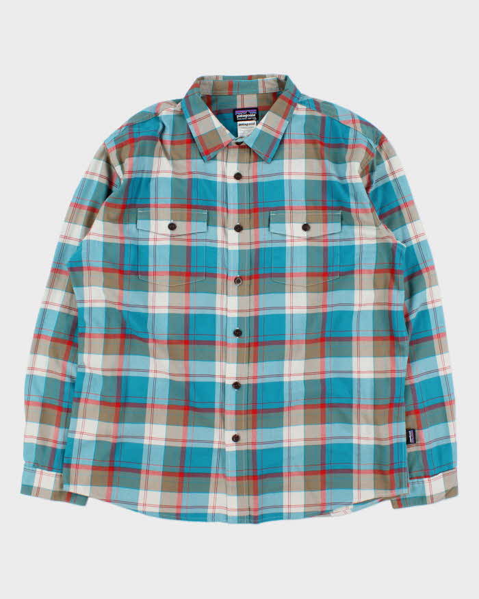 Vintage Patagonia Plaid Long Sleeve Flannel Shirt - L