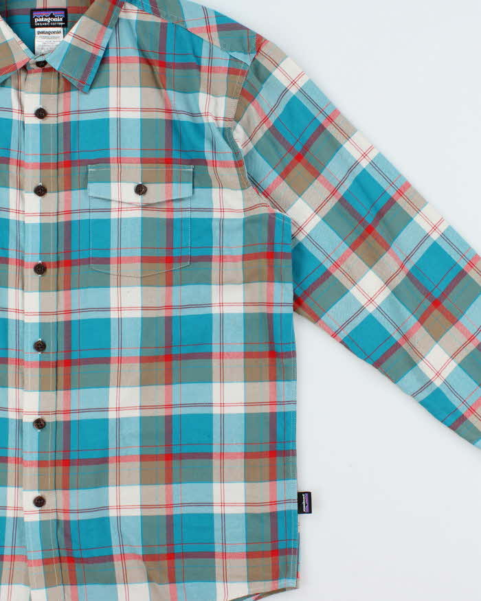 Vintage Patagonia Plaid Long Sleeve Flannel Shirt - L
