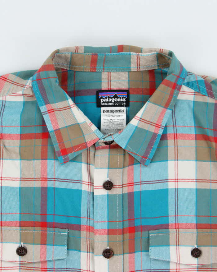 Vintage Patagonia Plaid Long Sleeve Flannel Shirt - L
