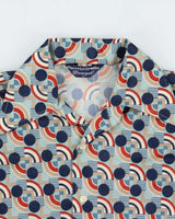 Vintage 1970s Pierre Le Grande Donegal Patterned Long Sleeve Shirt - M