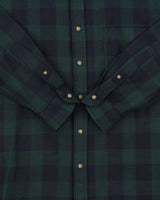 Vintage Pendleton 'Sir' Tartan Pure Wool Long Sleeve Flannel Shirt - L