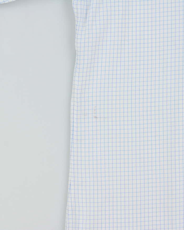 Vintage Y2K 00s Burberry Made In USA Window Pane Check Long Sleeve Shirt - L