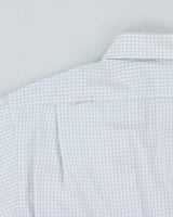 Vintage Y2K 00s Burberry Made In USA Window Pane Check Long Sleeve Shirt - L