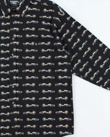 Vintage Y2K 00s Brooks &amp; Dunn By Panhandle Slim Heavyweight Patterned Long Sleeve Shirt - XL