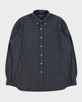 Vintage Y2K 00s Ralph Lauren Tartan Long Sleeve Shirt - XL