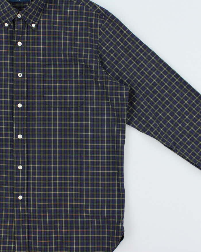 Vintage Y2K 00s Ralph Lauren Tartan Long Sleeve Shirt - XL