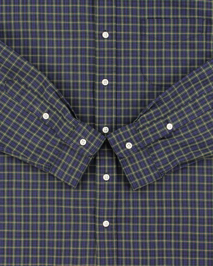 Vintage Y2K 00s Ralph Lauren Tartan Long Sleeve Shirt - XL