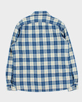 Vintage Ralph Lauren RRL Linen Cotton Blend Long Sleeve Plaid Shirt - XL