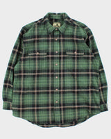 Vintage Field &amp; Stream Heavyweight Flannel Shirt- XL