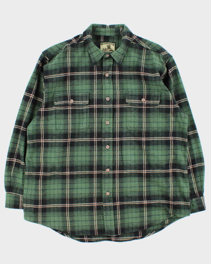 Vintage Field &amp; Stream Heavyweight Flannel Shirt- XL