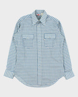 Vintage 1970s Levi's White Tab Check Shirt - M