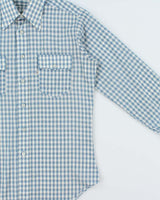 Vintage 1970s Levi's White Tab Check Shirt - M