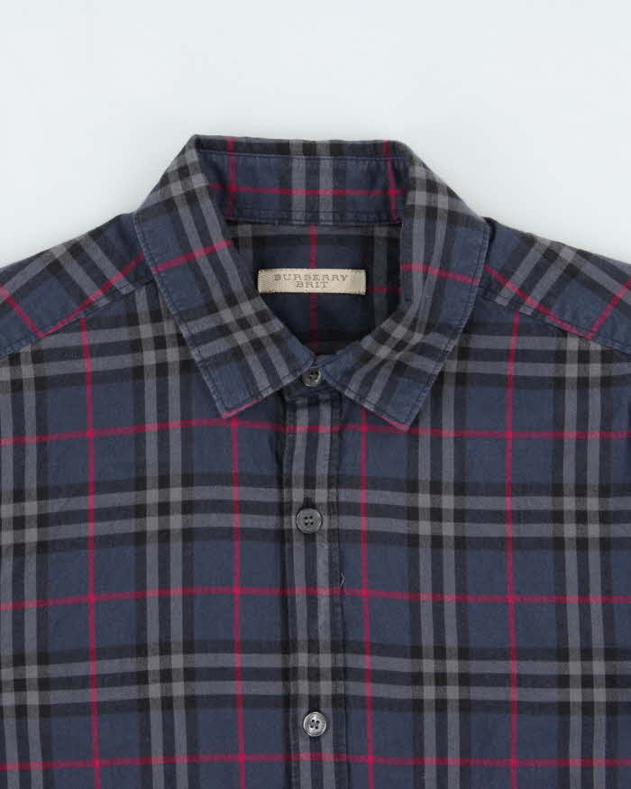 Vintage Burberry Brit Long Sleeve Shirt XS