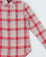 Vintage Ralph Lauren Check Long Sleeve Shirt - M