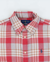 Vintage Ralph Lauren Check Long Sleeve Shirt - M