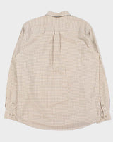 Vintage Eddie Bauer Oversized Check Long Sleeve Shirt - L