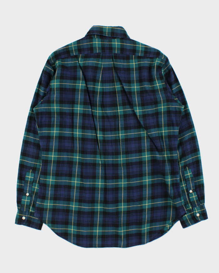 Vintage Y2K 00s Ralph Lauren Tartan Classic Fit Long Sleeve Shirt - M